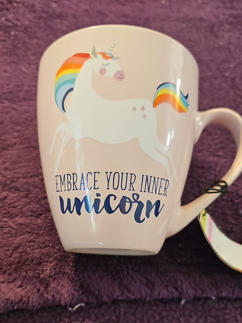 Pink Unicorn Ceramic Mug - Embrace Your Inner Unicorn